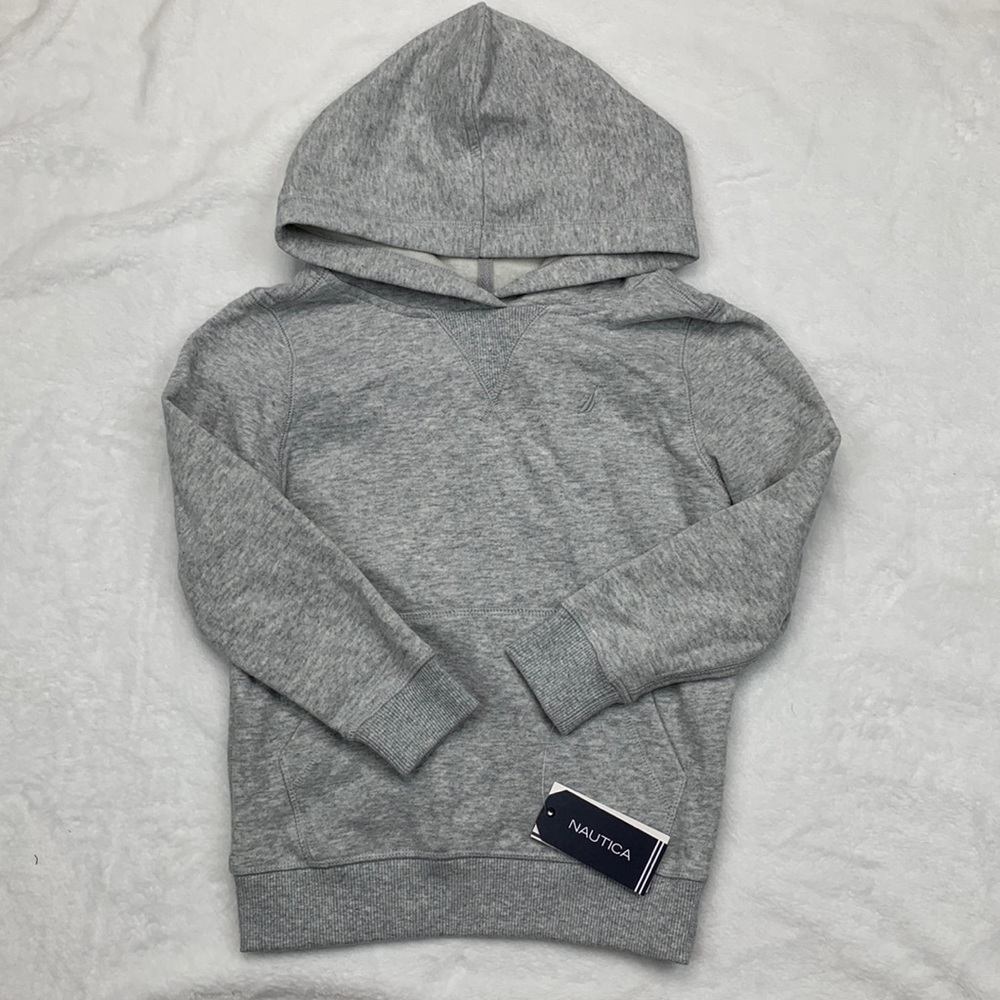 NAUTICA Little Boys Pullover Fleece Hoodie Size 6